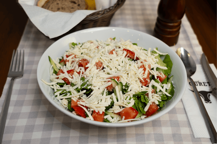 Roka Salatası Keçi Peynirli