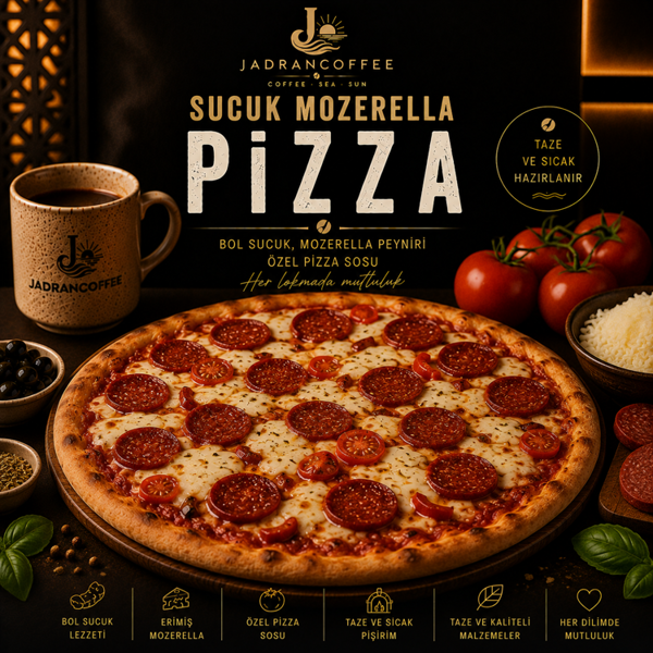 Sucuk Mozerella Pizza