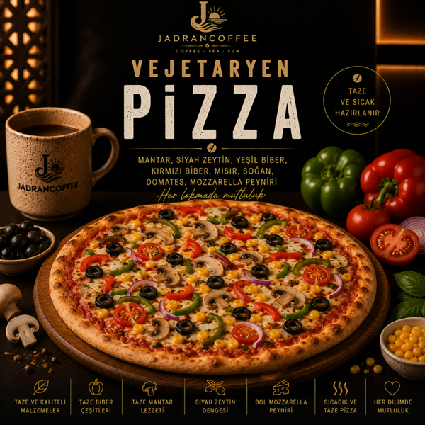 Vejetaryen Pizza