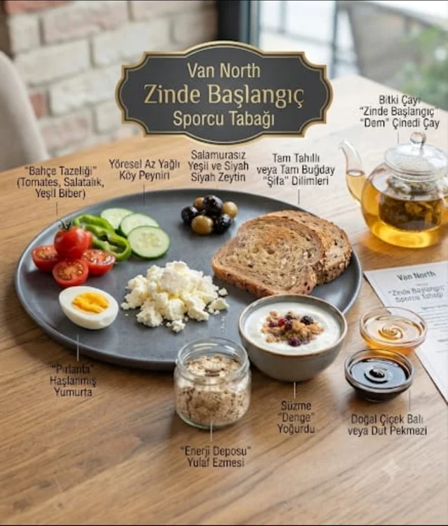 Van North Zinde Başlangıç Sporcu Tabağı