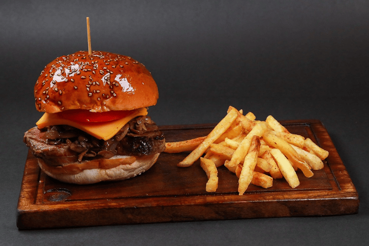 Mantarlı Lokum Burger
