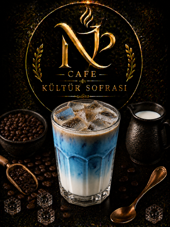 ICE BLUE LATTE