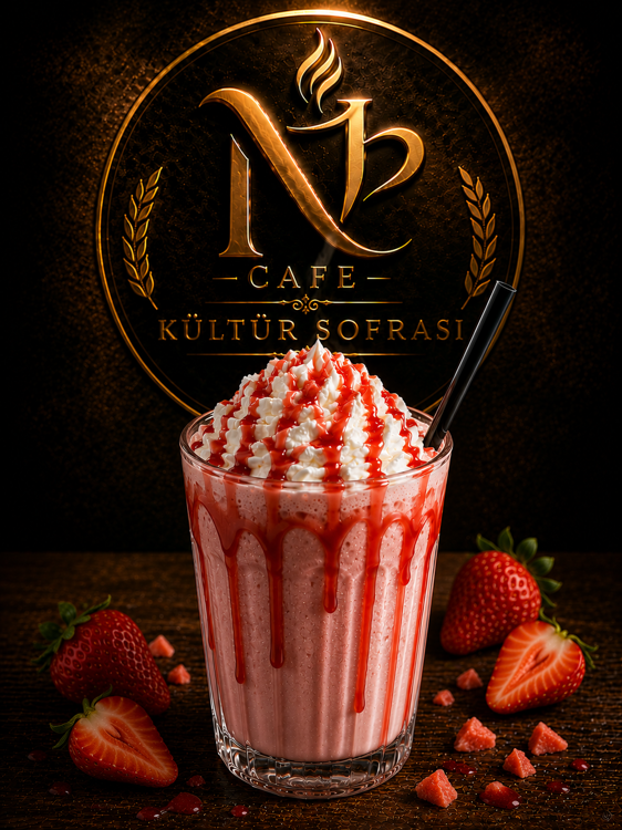 ÇİLEKLİ MİLKSHAKE
