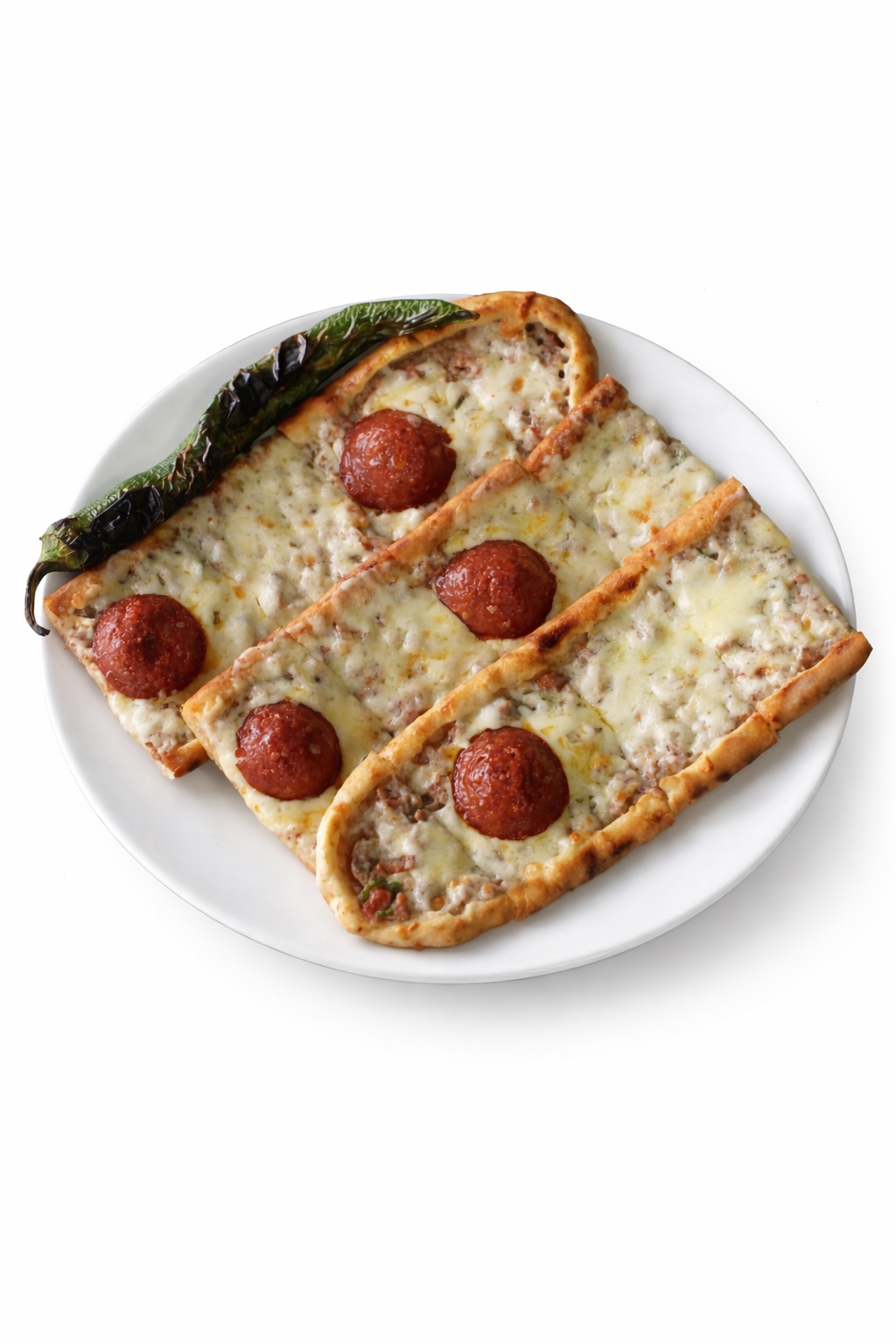 Kaşarlı Sucuklu Pide