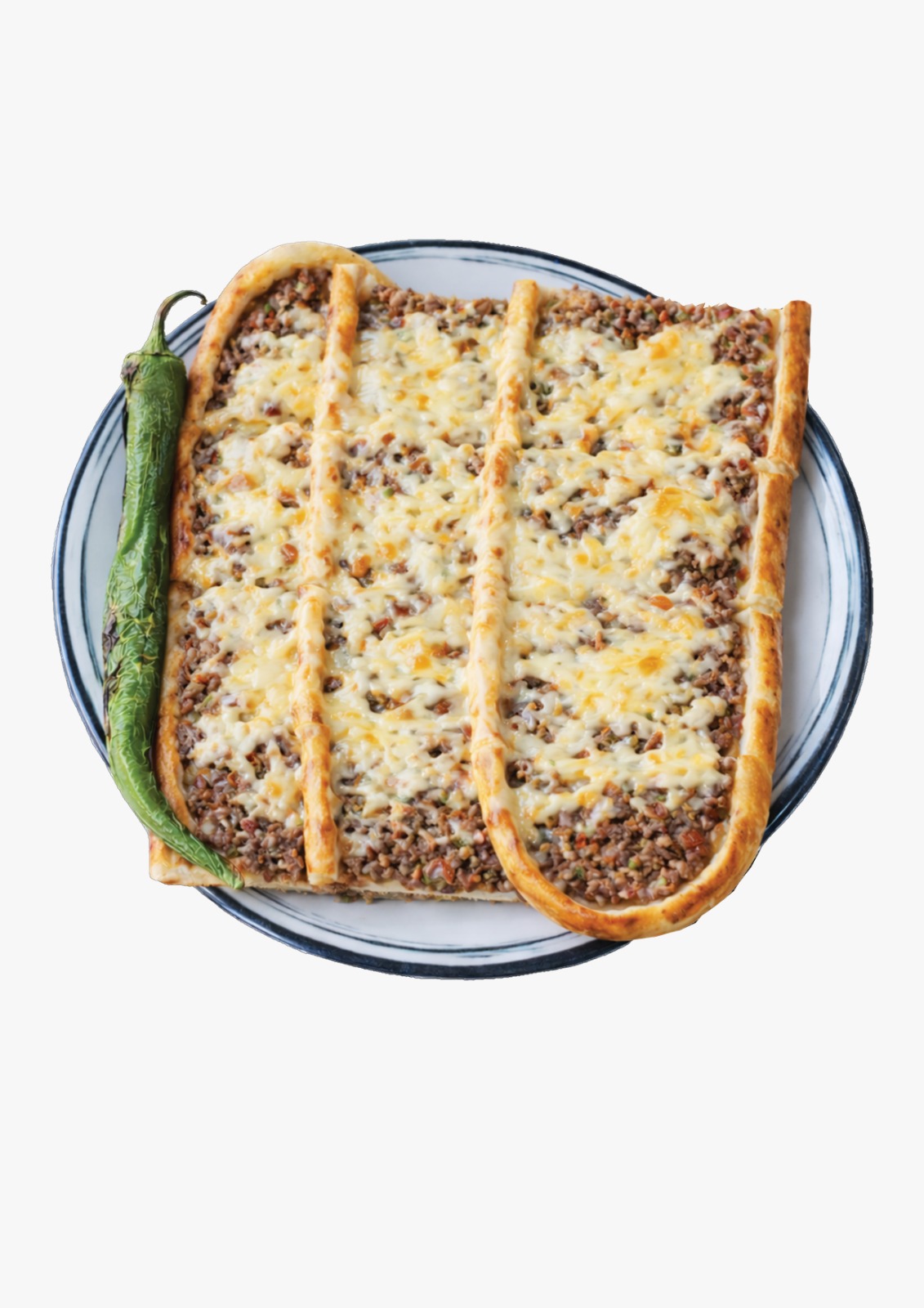 Kıymalı Kaşarlı Pide